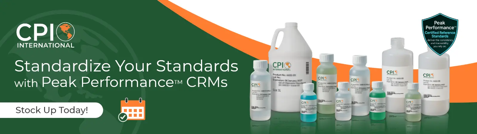 Peak Performance ICP-MS CRMs Peak Performance ICP-MS CRMs